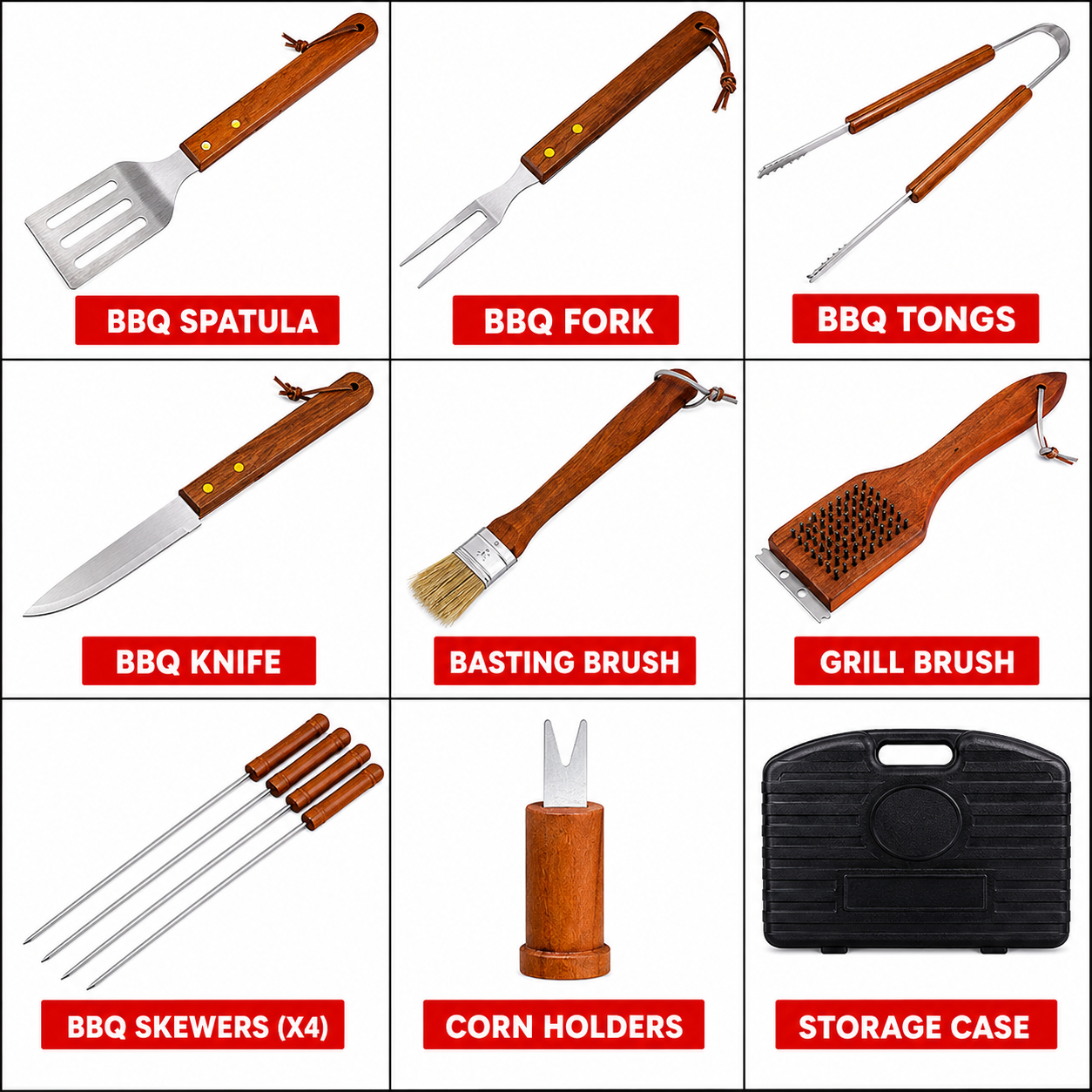 ForgeFather™ Ultimate BBQ Tool Set