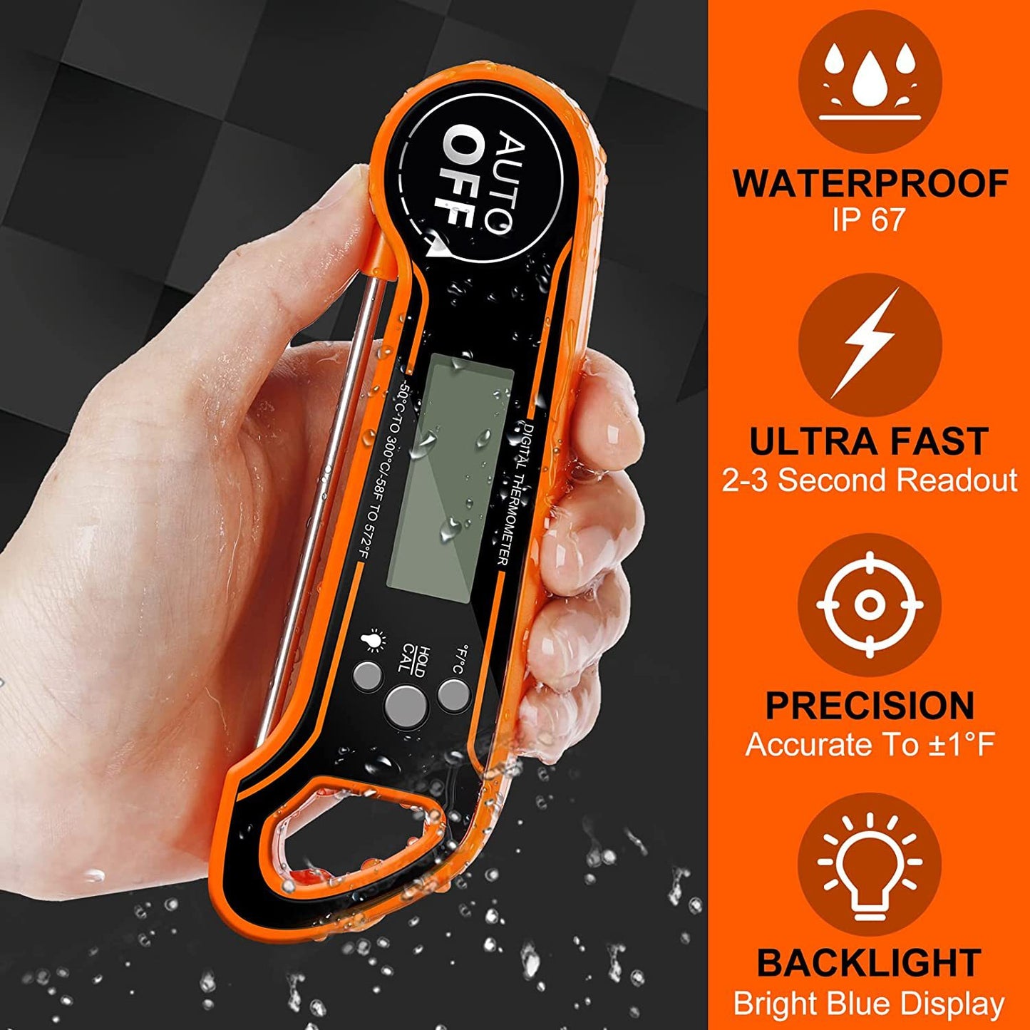ForgeFather™ Precision Pro Meat Thermometer