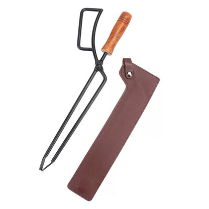 ForgeFather Leather Firewood Carrier
