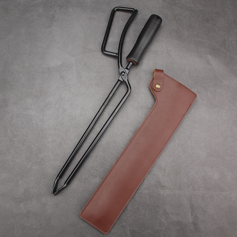 ForgeFather Leather Firewood Carrier