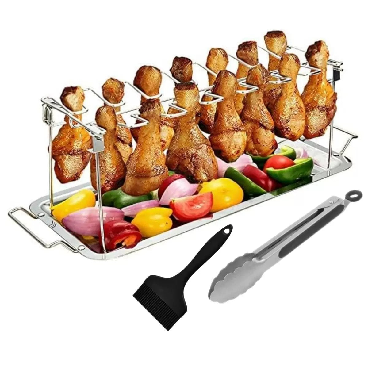 ForgeFather™ Chicken Leg Grill Rack